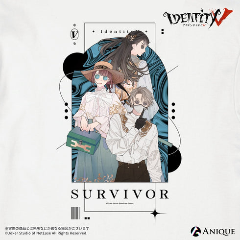 『IdentityV 第五人格』【標本蒐集】AR付きTシャツ A(フリーサイズ/White)