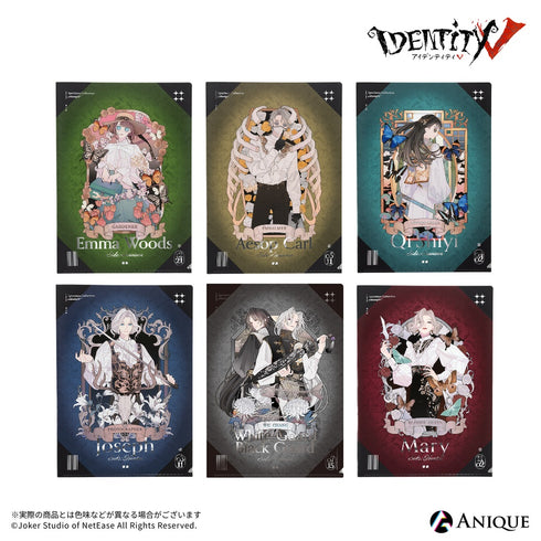 『IdentityV 第五人格』【標本蒐集】白黒無常 メタリッククリアファイル