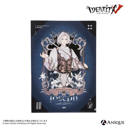 《IdentityV 第五人格》【标本收集】摄影师 金属质感透明文件夹