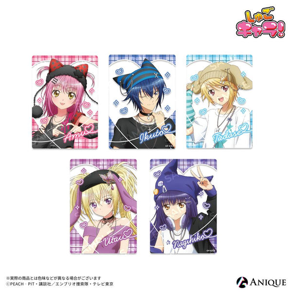 『しゅごキャラ!』【Y2K】トレーディングクリアカード(全5種)pcs【BOX】