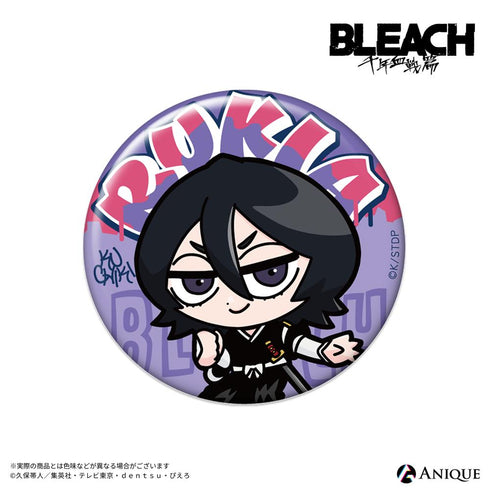 『BLEACH 千年血戦篇』【BLEACH GRAFFITI】トレーディング缶バッジ〔ミニキャラ〕(全6種)【BOX】