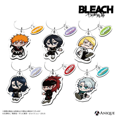『BLEACH 千年血戦篇』【BLEACH GRAFFITI】トレーディングアクリルキーチェーン(全6種)【BOX】