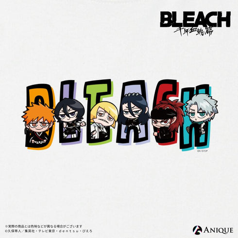 『BLEACH 千年血戦篇』【BLEACH GRAFFITI】Tシャツ〔ミニキャラ〕