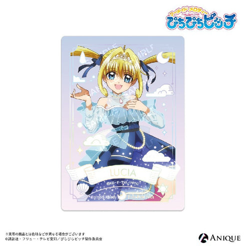 《Pichi Pichi Pitch》【月夜的人魚奏】燙金透明收藏照卡(全6種)1包【BOX】