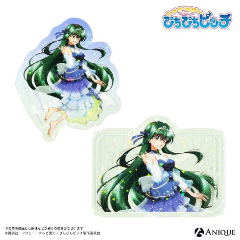 《Pichi Pichi Pitch》【月夜人鱼奏】莉娜 全息透明贴纸 2张套装