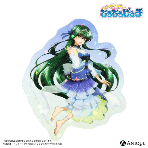 《Pichi Pichi Pitch》【月夜人鱼奏】莉娜 全息透明贴纸 2张套装
