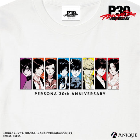 《女神异闻录》P30th【屋顶】T恤 白色 XL