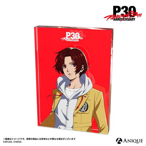 『ペルソナ』P30th【ルーフトップ】アクリルアートブロック P5X 主人公