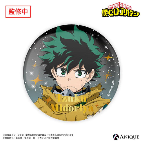 『僕のヒーローアカデミア』【ヒーローたちの足跡】トレーディング箔押し缶バッジ(全6種)【BOX】
