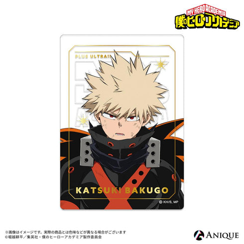 『僕のヒーローアカデミア』【ヒーローたちの足跡】トレーディング箔押しクリアフォトカード(全6種)【BOX】