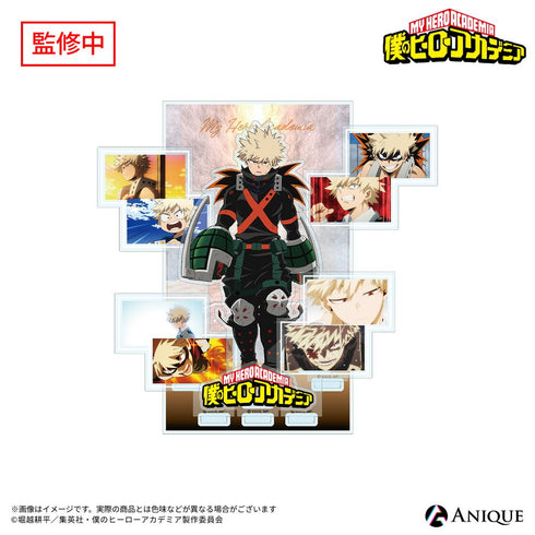 『僕のヒーローアカデミア』【ヒーローたちの足跡】爆豪勝己 ジオラマアクリルスタンド