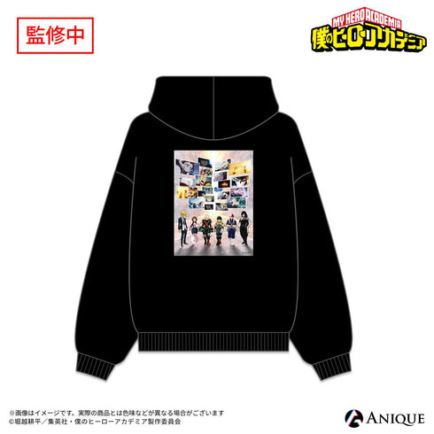 『僕のヒーローアカデミア』【ヒーローたちの足跡】パーカー(フリーサイズ)