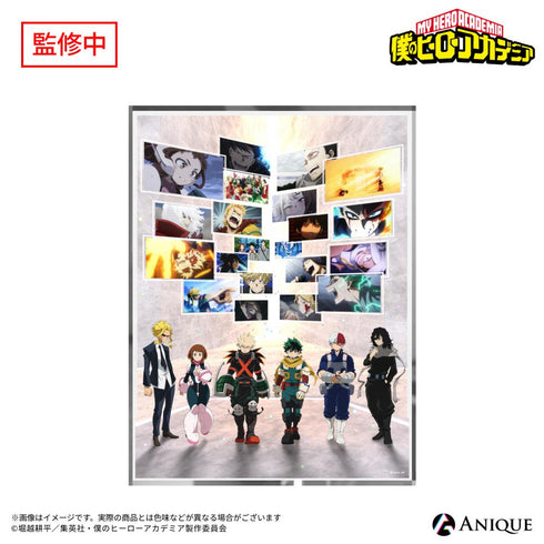 『僕のヒーローアカデミア』【ヒーローたちの足跡】アクリルラミネーション(集合絵)