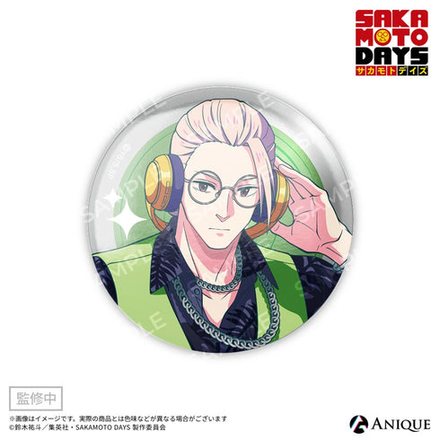 『SAKAMOTO DAYS』【DJ】トレーディングメタリック缶バッジ(全7種)【BOX】