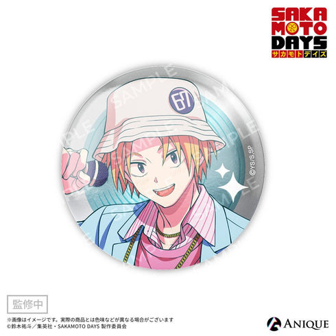 『SAKAMOTO DAYS』【DJ】トレーディングメタリック缶バッジ(全7種)【BOX】