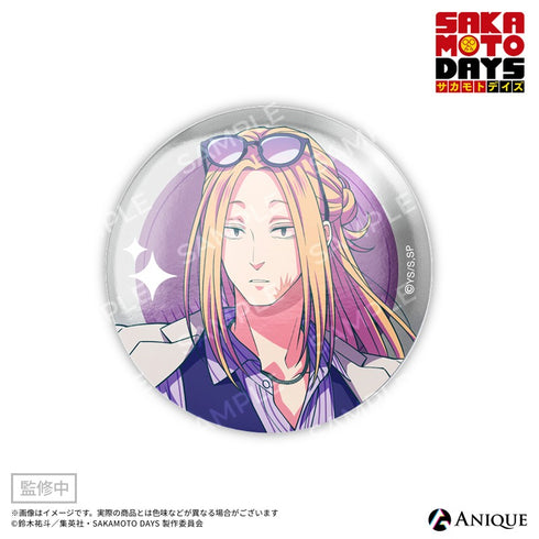 『SAKAMOTO DAYS』【DJ】トレーディングメタリック缶バッジ(全7種)【BOX】