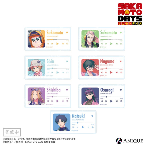 『SAKAMOTO DAYS』【DJ】トレーディングアクリルバッジ(全7種)【BOX】