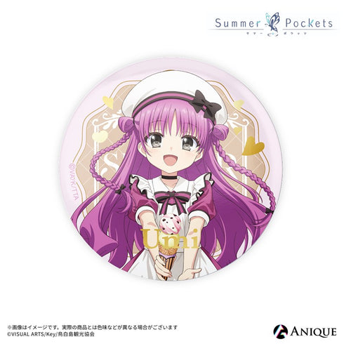 『Summer Pockets』【アイスクリームガール】トレーディングジュエル缶バッジ(全5種)パック【BOX】