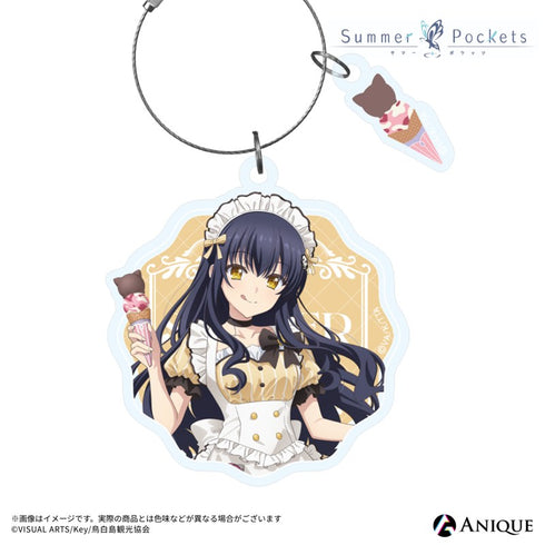 《Summer Pockets》【冰淇淋女孩】可收藏壓克力鑰匙圈(共5種)套組【BOX】