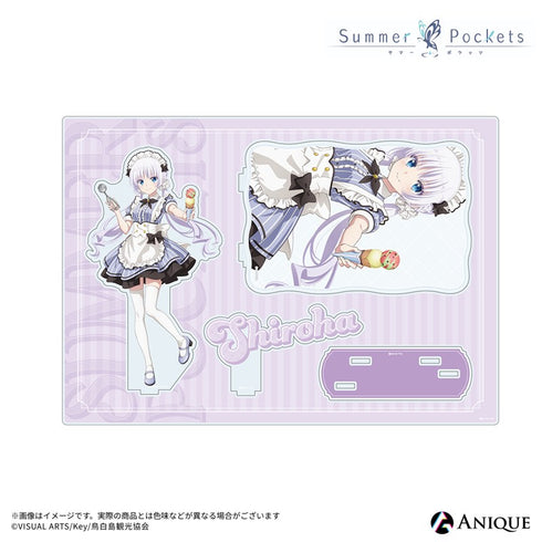『Summer Pockets』【アイスクリームガール】鳴瀬しろは ジオラマアクリルスタンド
