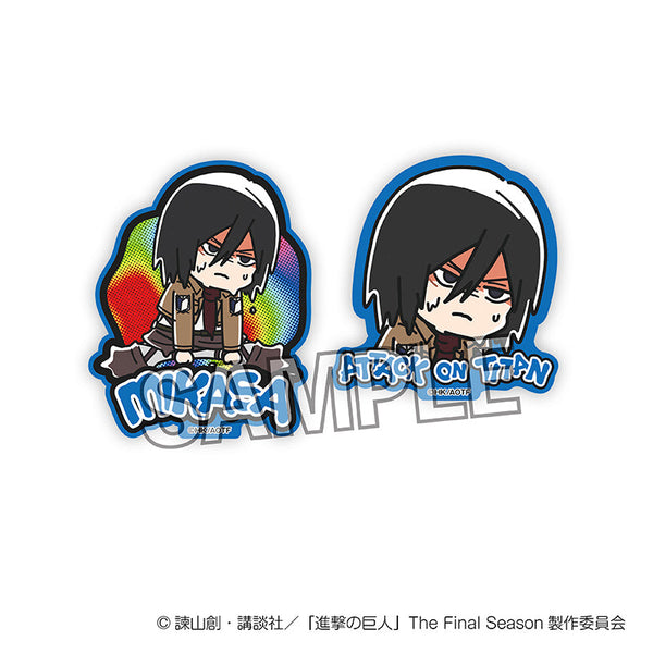 『進撃の巨人』ATSUIステッカーセット ミカサ