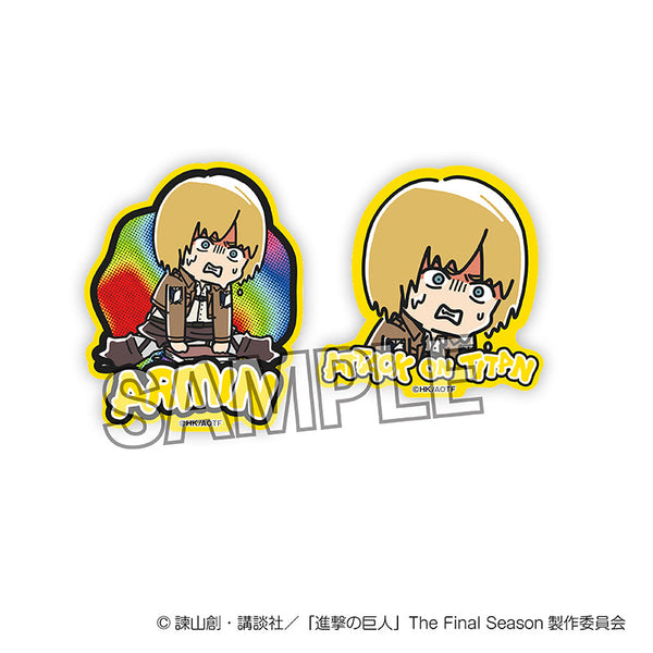 『進撃の巨人』ATSUIステッカーセット アルミン