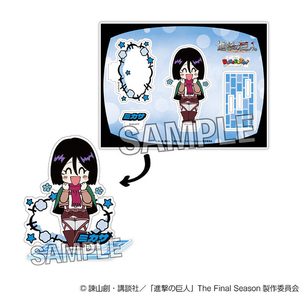 『進撃の巨人』DOTABATA!アクリルスタンド ミカサ