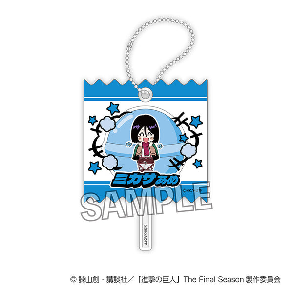 『進撃の巨人』DOTABATA!ラッピングアクリルキーホルダー ミカサ