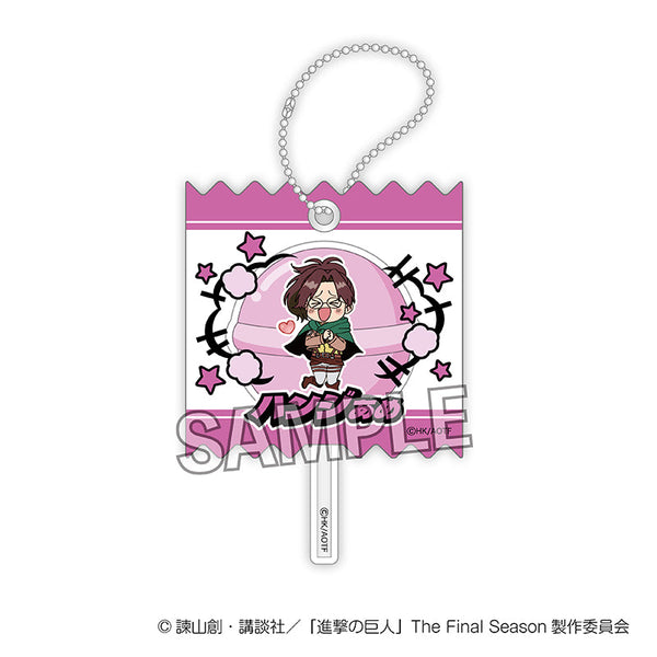 『進撃の巨人』DOTABATA!ラッピングアクリルキーホルダー ハンジ