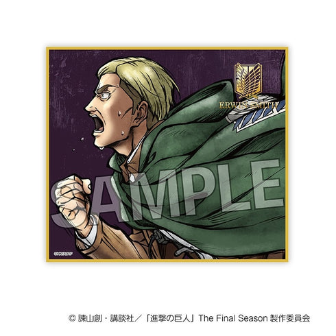 『進撃の巨人』激高!!トレーディング色紙 【BOX】