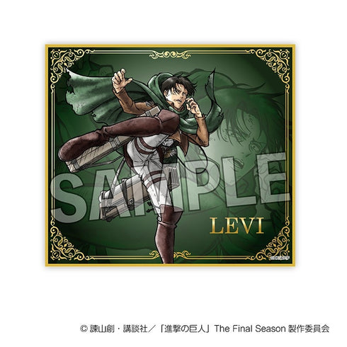 『進撃の巨人』激高!!トレーディング色紙 【BOX】