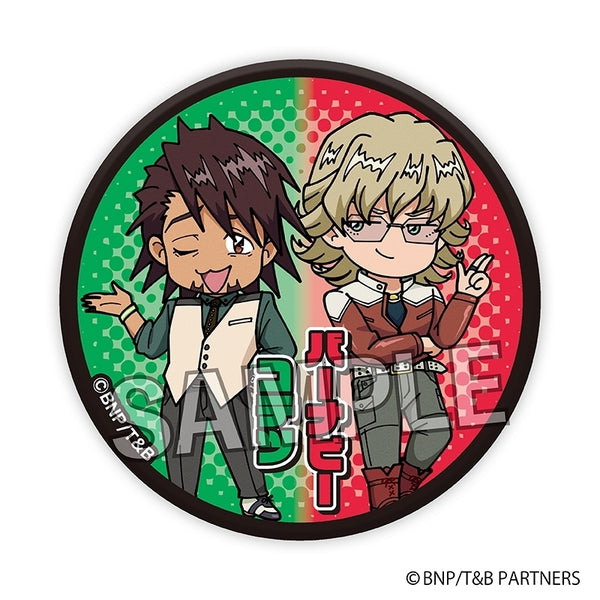 "TIGER & BUNNY" DOTABATA! Pin Badge: Kotetsu & Barnaby