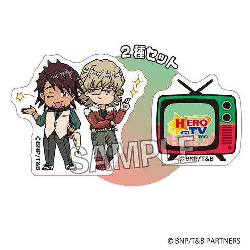"TIGER & BUNNY" DOTABATA! Stackable Blocks Mini Kotetsu & Barnaby