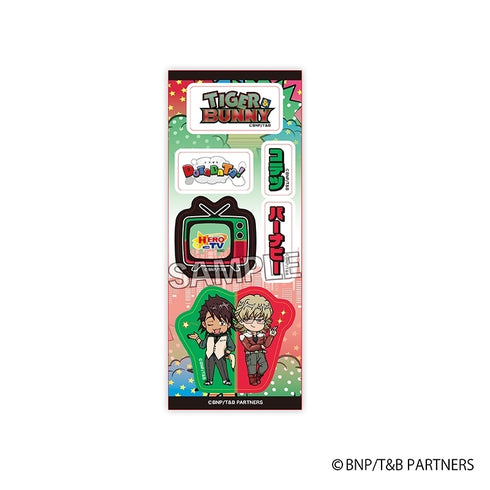 "TIGER & BUNNY" DOTABATA! Sticker: Kotetsu & Barnaby