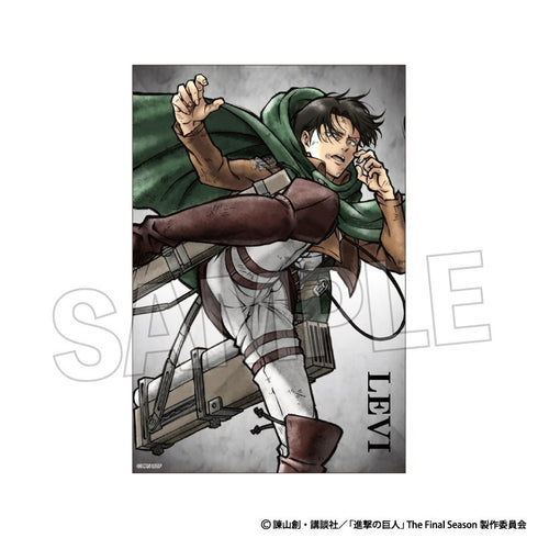 『進撃の巨人』激高!!スタンドカード リヴァイ