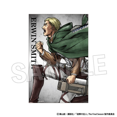 『進撃の巨人』激高!!スタンドカード エルヴィン
