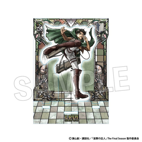 『進撃の巨人』激高!!アクリルアートプレート リヴァイ
