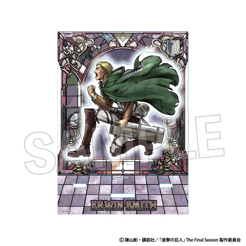 『進撃の巨人』激高!!アクリルアートプレート エルヴィン