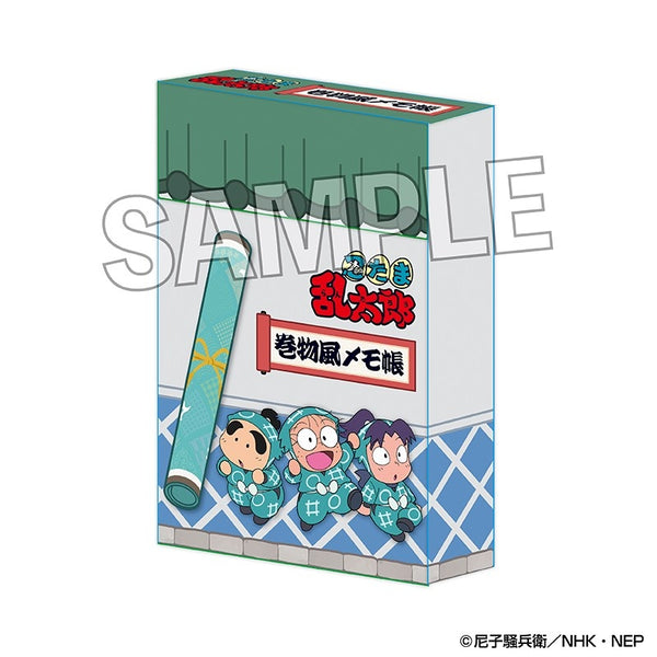 《忍者小丸子亂太郎》卷軸風筆記本