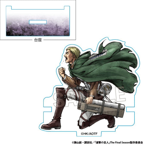 "Attack on Titan" Raging!! Hook-Style Acrylic Stand: Erwin