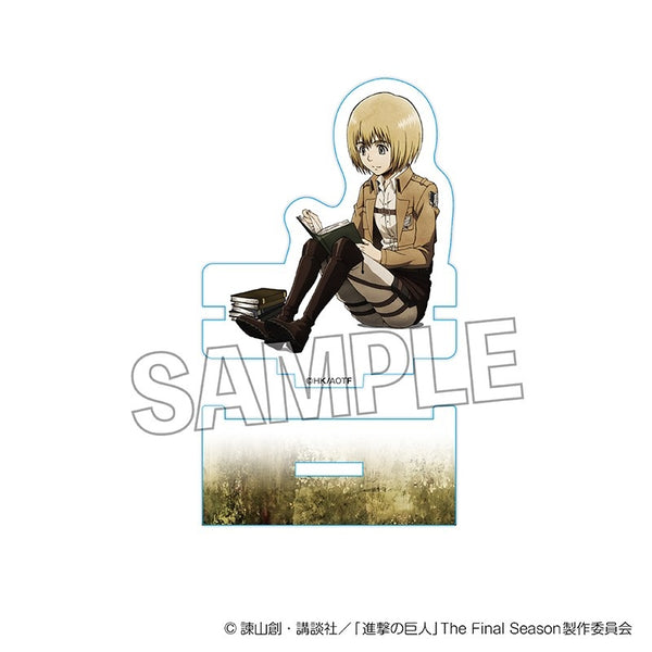 "Attack on Titan" Acrylic Stand with a Play on Words: Armin