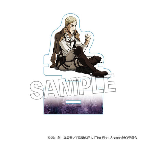 "Attack on Titan" Acrylic Stand with a Play on Words: Erwin