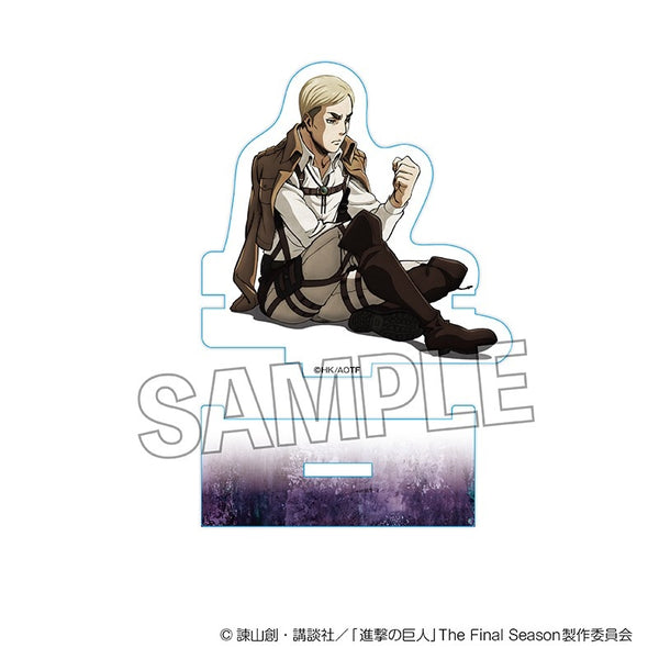 "Attack on Titan" Acrylic Stand with a Play on Words: Erwin