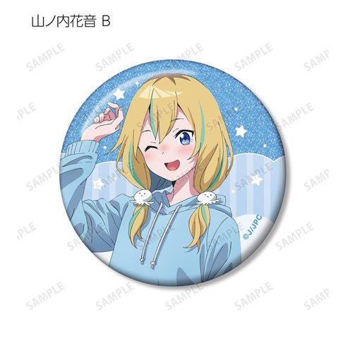 『夜のクラゲは泳げない』描き下ろし お泊まり会ver. トレーディンググリッター缶バッジ(単位/BOX)【202511再販】