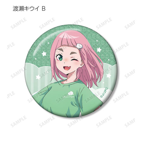 『夜のクラゲは泳げない』描き下ろし お泊まり会ver. トレーディンググリッター缶バッジ(単位/BOX)【202511再販】