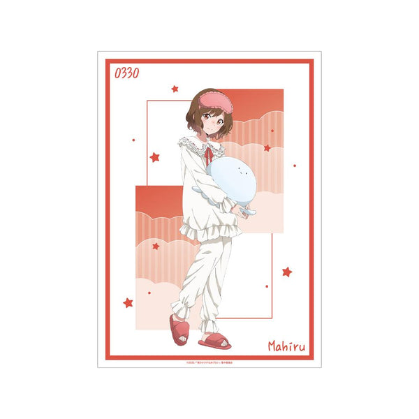 『夜のクラゲは泳げない』描き下ろし 光月まひる お泊まり会ver. A3マット加工ポスター【202511再販】