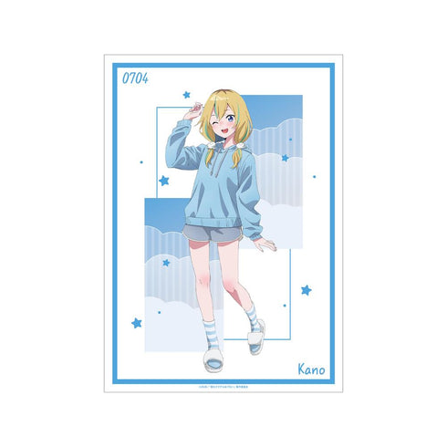 『夜のクラゲは泳げない』描き下ろし 山ノ内花音 お泊まり会ver. A3マット加工ポスター