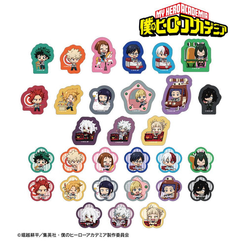 『僕のヒーローアカデミア』集合 ちびキャラ アトラクションver. フレークシール