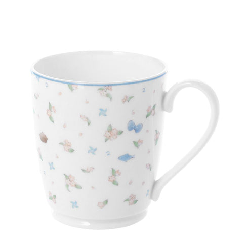 『忍たま乱太郎』ノリタケコラボ 二年生 キューティーフラワー マグカップ