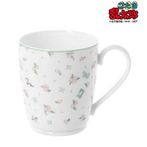 『忍たま乱太郎』ノリタケコラボ 三年生 キューティーフラワー マグカップ